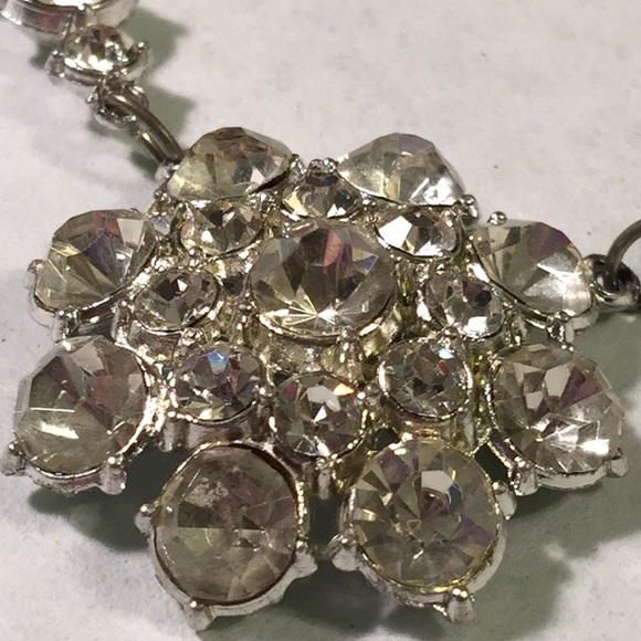 Vintage rhinestone necklace - Picture 4 of 5
